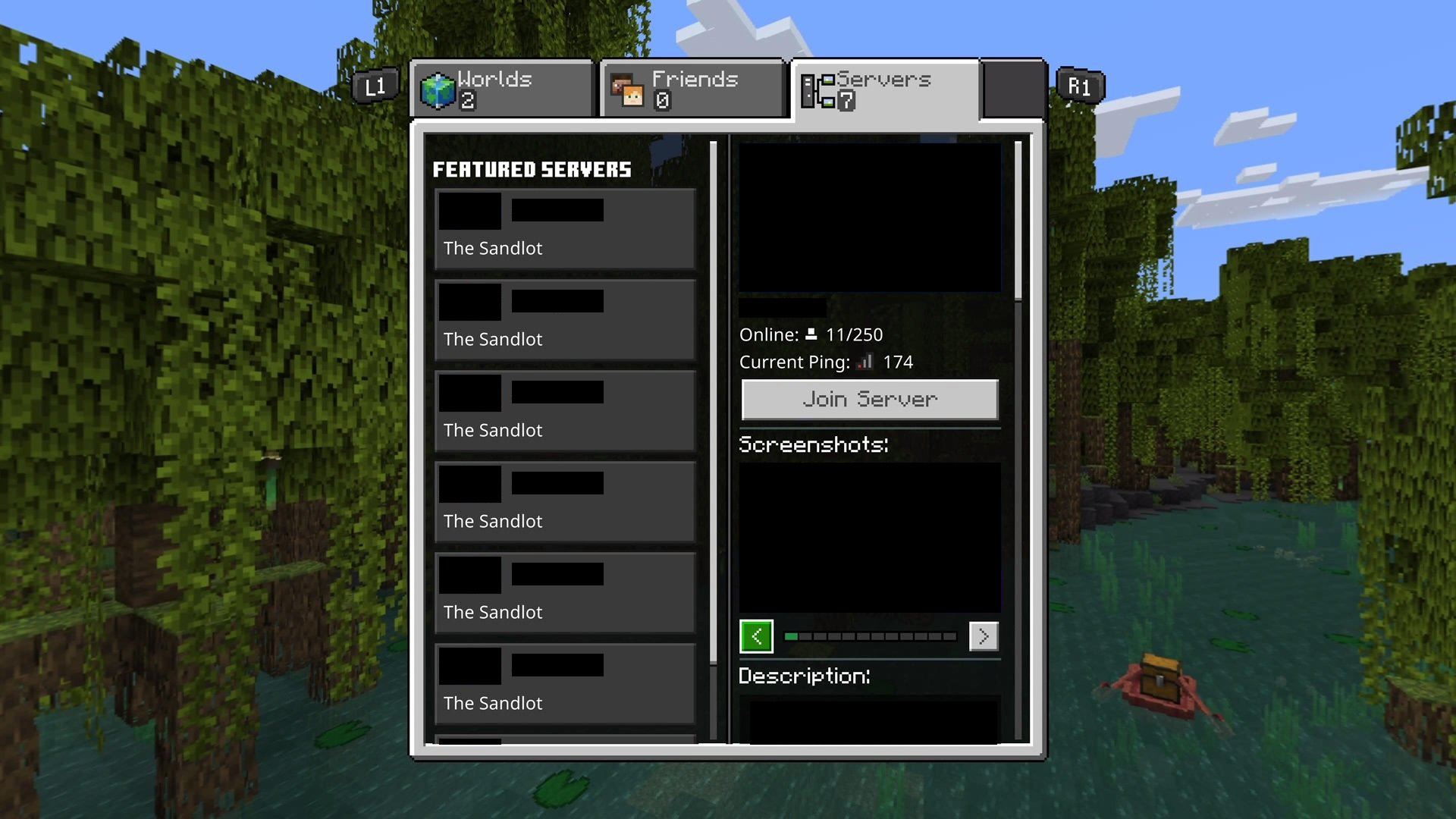 How to join minecraft servers on PS3 